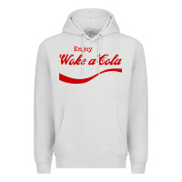 Dove Grey enjoy woke a cola Premium Hoodie - artisFamous