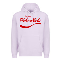 Lilac enjoy woke a cola Premium Hoodie - artisFamous