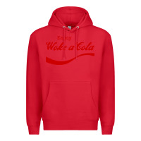 Red enjoy woke a cola Premium Hoodie - artisFamous