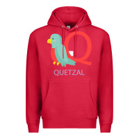 Cardinal Cute Quetzal Kid's Premium Hoodie - artisFamous