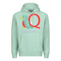 Seafoam Cute Quetzal Kid's Premium Hoodie - artisFamous