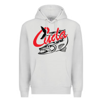 Dove Grey bara cuda Premium Hoodie - artisFamous