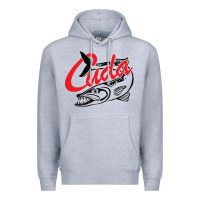 Heather Grey bara cuda Premium Hoodie - artisFamous