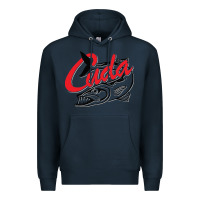 Navy bara cuda Premium Hoodie - artisFamous