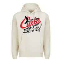 Oatmeal Heather bara cuda Premium Hoodie - artisFamous