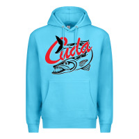 Ocean Blue bara cuda Premium Hoodie - artisFamous