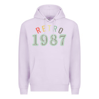 Lilac Retro 1987 Premium Hoodie - artisFamous