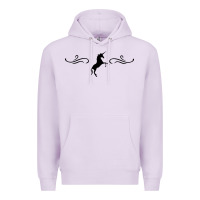 Lilac unicorn Premium Hoodie - artisFamous