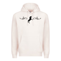 Pale Pink unicorn Premium Hoodie - artisFamous