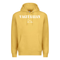 Antique Gold vagitarian Premium Hoodie - artisFamous