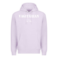 Lilac vagitarian Premium Hoodie - artisFamous