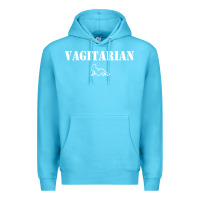 Ocean Blue vagitarian Premium Hoodie - artisFamous