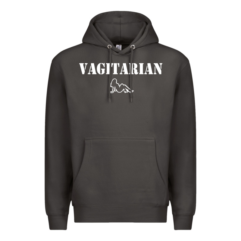 Vagitarian Premium Hoodie by artisFamous | Teevron
