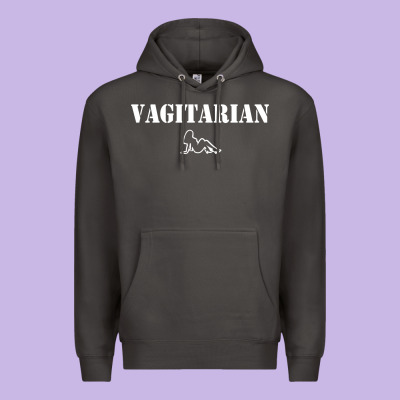Vagitarian Premium Hoodie Designed By Artisfamous