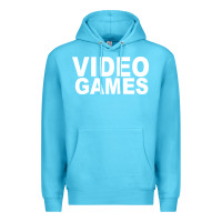 Ocean Blue video games Premium Hoodie - artisFamous