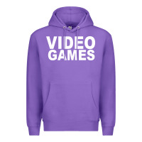 Purple video games Premium Hoodie - artisFamous
