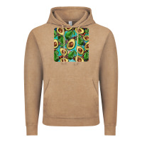 Avacado With Turquoise And Leopard Background Mug Coaster Vintage Hoodie | Teevron