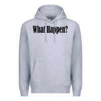 Heather Grey what happen Premium Hoodie - artisFamous