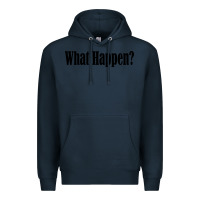 Navy what happen Premium Hoodie - artisFamous