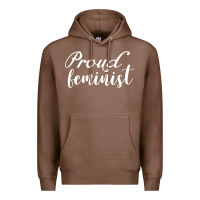 Chestnut Proud feminist Premium Hoodie - artisFamous