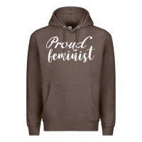 Coffee Proud feminist Premium Hoodie - artisFamous