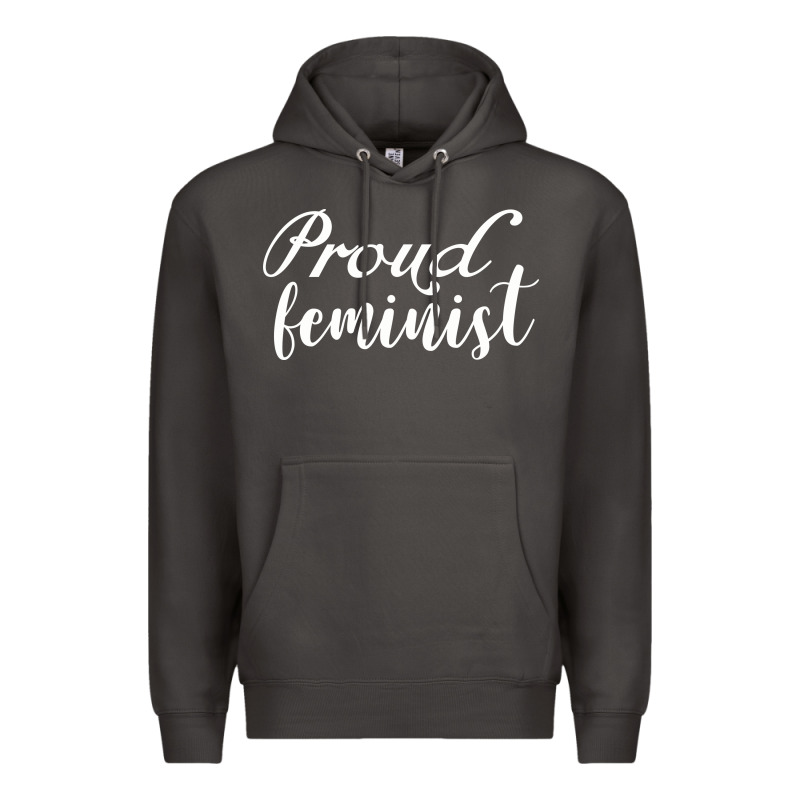 Proud Feminist Premium Hoodie by artisFamous | Teevron