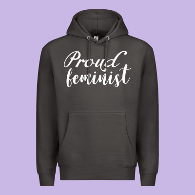 Proud Feminist Premium Hoodie Designed By Artisfamous