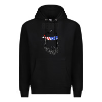 Black beer'd funny Premium Hoodie - artisFamous