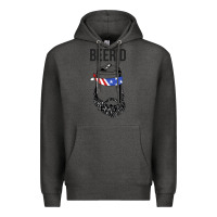 Charcoal Heather beer'd funny Premium Hoodie - artisFamous