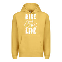 Antique Gold bike life Premium Hoodie - artisFamous