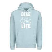 Blue Mist bike life Premium Hoodie - artisFamous