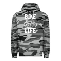 Slate Camo bike life Premium Hoodie - artisFamous