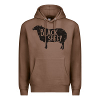 Chestnut black sheep silhouette Premium Hoodie - artisFamous
