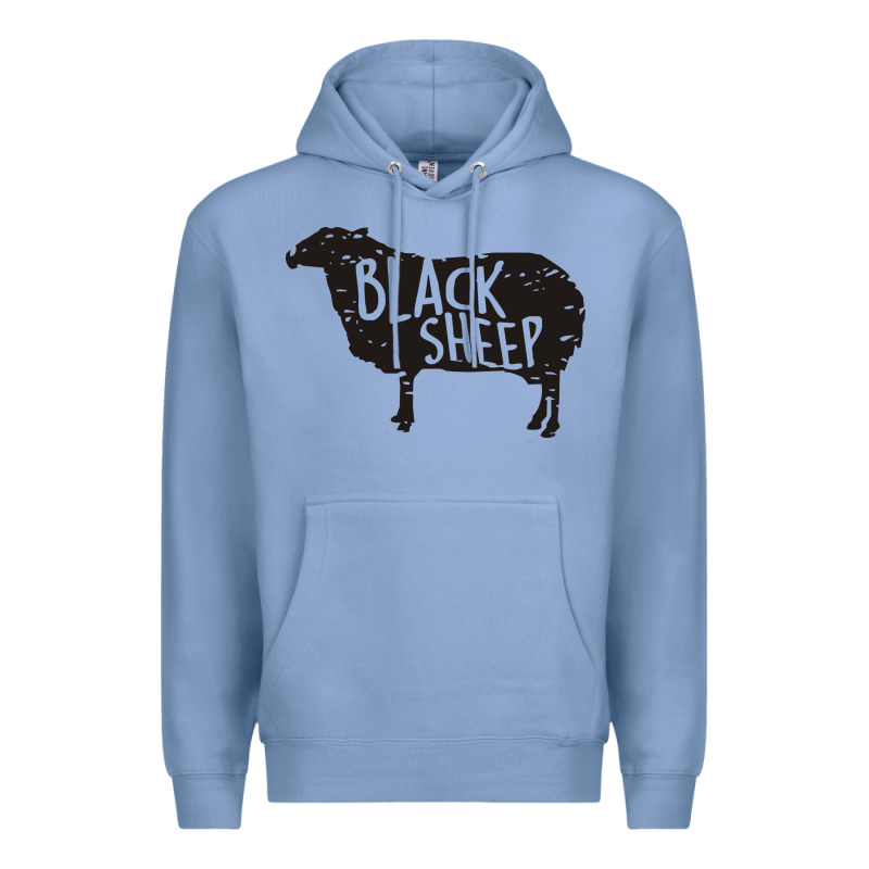 Black Sheep Silhouette Premium Hoodie by artisFamous | Teevron
