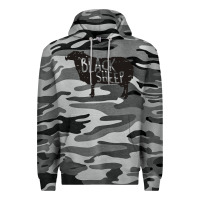 Slate Camo black sheep silhouette Premium Hoodie - artisFamous