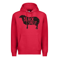 Cardinal black sheep silhouette Premium Hoodie - artisFamous