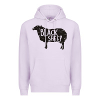 Lilac black sheep silhouette Premium Hoodie - artisFamous