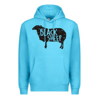 Black Sheep Silhouette Premium Hoodie | Teevron