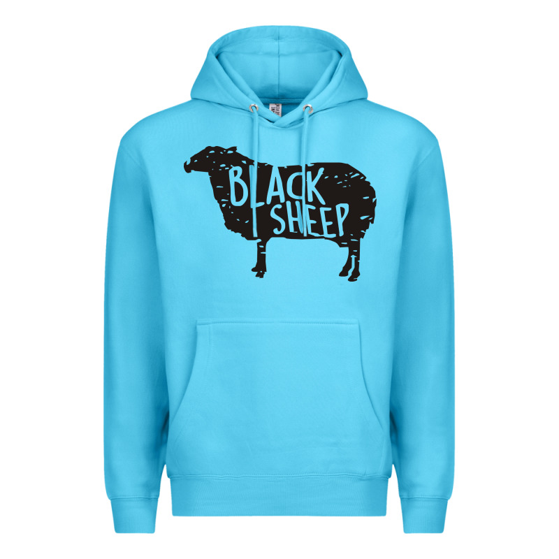 Black Sheep Silhouette Premium Hoodie by artisFamous | Teevron
