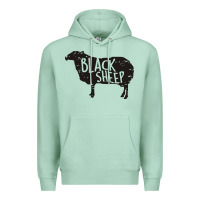 Seafoam black sheep silhouette Premium Hoodie - artisFamous