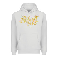 Dove Grey Gold2 Premium Hoodie - artisFamous