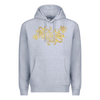 Heather Grey Gold2 Premium Hoodie - artisFamous