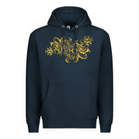 Navy Gold2 Premium Hoodie - artisFamous