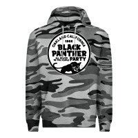 Slate Camo oakland california 1966 black panther party Premium Hoodie - artisFamous