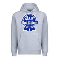 Heather Grey pabst blue ribbon Premium Hoodie - artisFamous
