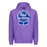 Purple pabst blue ribbon Premium Hoodie - artisFamous