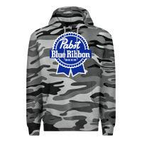 Slate Camo pabst blue ribbon Premium Hoodie - artisFamous