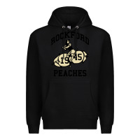Black rockford peaches Premium Hoodie - artisFamous