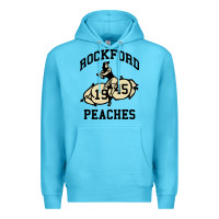 Ocean Blue rockford peaches Premium Hoodie - artisFamous