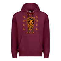 Burgundy soul ii Premium Hoodie - artisFamous